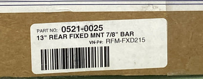 NEW PRO PAD 0521-0025 13" Rear Fixed Flag Mount 7/8" Bar