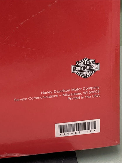NEW HARLEY DAVIDSON 99482-12 SOFTAIL MODELS 2012 SERVICE MANUAL