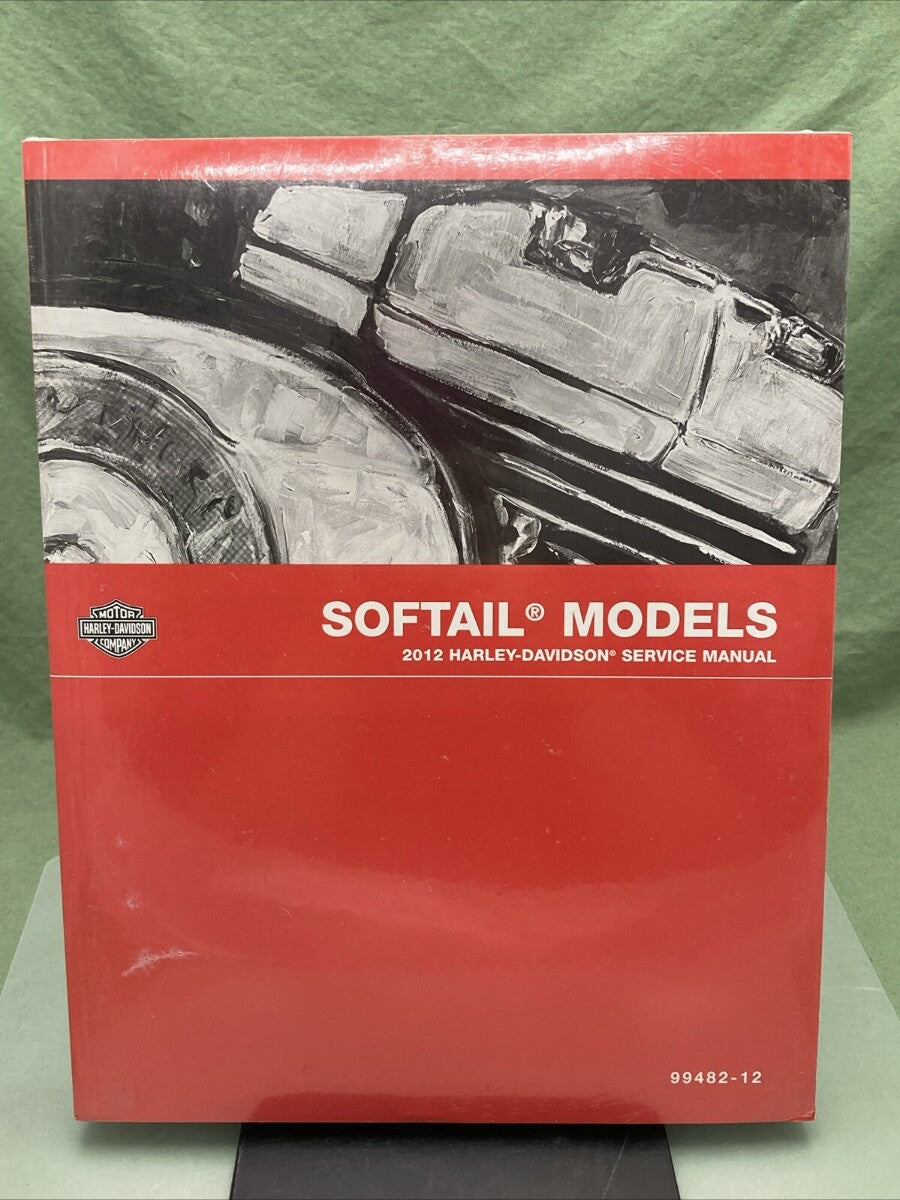 NEW HARLEY DAVIDSON 99482-12 SOFTAIL MODELS 2012 SERVICE MANUAL