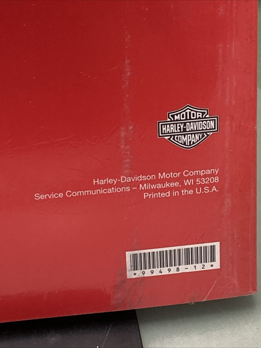 NEW HARLEY DAVIDSON 99498-12 SOFTAIL MODELS 2012 ELECTRICAL DIAGNOSTIC MANUAL