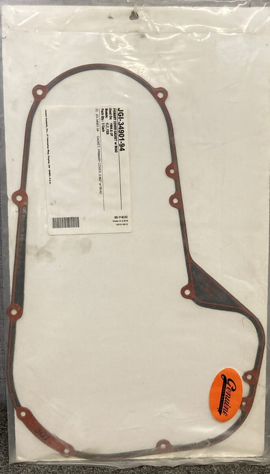 NEW GENUINE JAMES GASKETS JGI-34901-94 Primary Cover w/Bead
