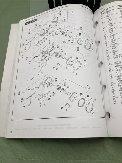 HARLEY DAVIDSON 99455-07 SOFTAIL MODELS 2007 PARTS CATALOG