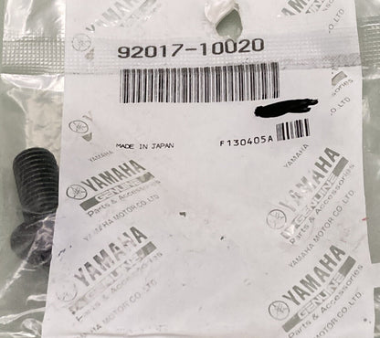 NEW GENUINE YAMAHA 92017-10020 Bolt, Button Head