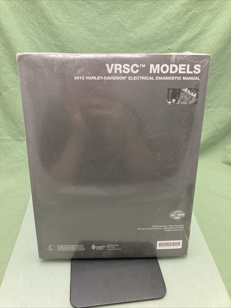 NEW HARLEY DAVIDSON 99499-12 VRSC MODELS 2012 ELECTRICAL DISGNOSTIC MANUAL