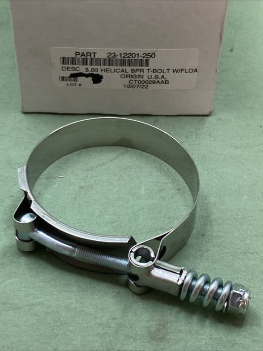 NEW GENUINE FREIGHTLINER 23-12201-250 HVAC HOSE CLAMP T-BOLT 3"