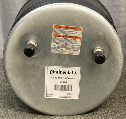 NEW GENUINE Contitech 64645 AIR SPRING BAG 10 10.5-15 P460 CT