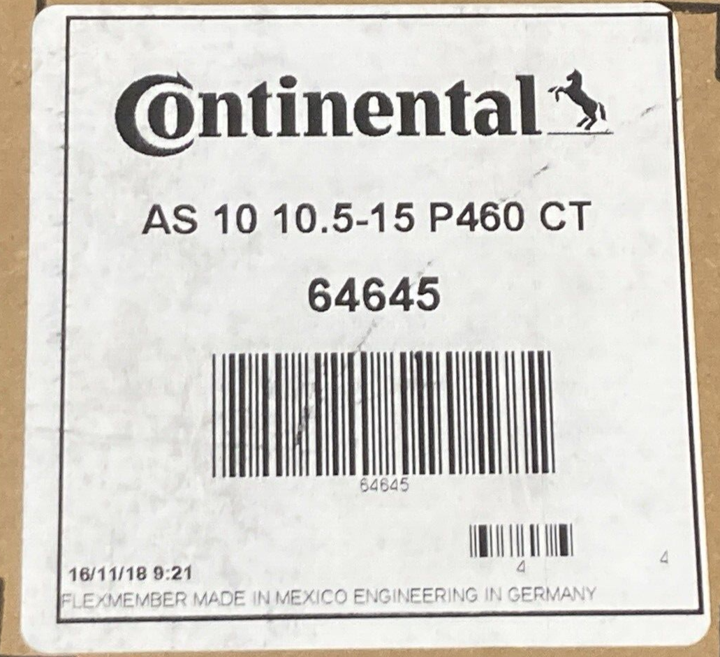 NEW GENUINE Contitech 64645 AIR SPRING BAG 10 10.5-15 P460 CT