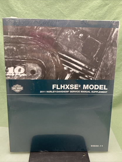NEW HARLEY DAVIDSON 99600-11 FLHXSE 2 MODEL 2011 SERVICE MANUAL SUPPLEMENT