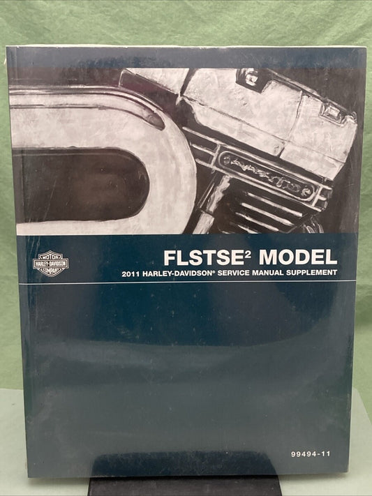 NEW HARLEY DAVIDSON 99494-11 FLSTSE 2 MODELS 2011 SERVICE MANUAL SUPPLEMENT
