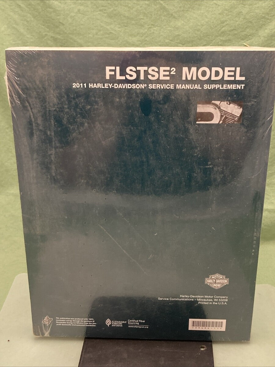 NEW HARLEY DAVIDSON 99494-11 FLSTSE 2 MODELS 2011 SERVICE MANUAL SUPPLEMENT