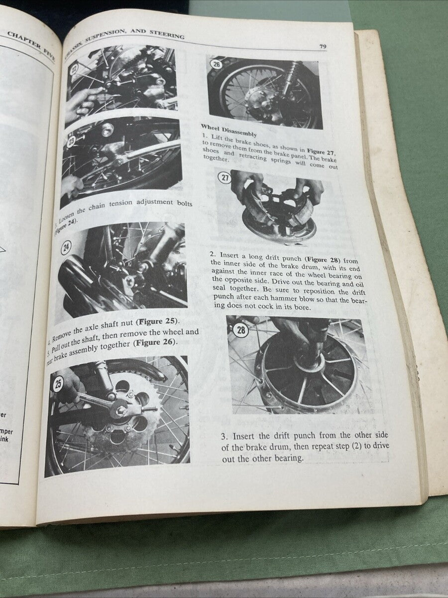 KAWASAKI CLYMER M352 250 AND 350CC TWINS 1966-1971 SERVICE REPAIR HANDBOOK