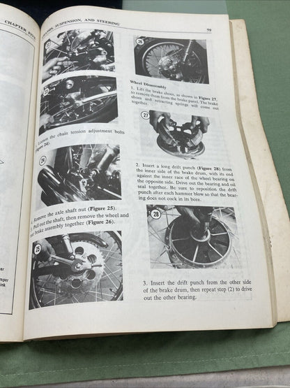 KAWASAKI CLYMER M352 250 AND 350CC TWINS 1966-1971 SERVICE REPAIR HANDBOOK