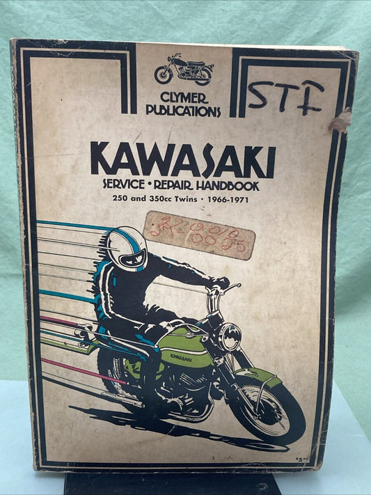 KAWASAKI CLYMER M352 250 AND 350CC TWINS 1966-1971 SERVICE REPAIR HANDBOOK