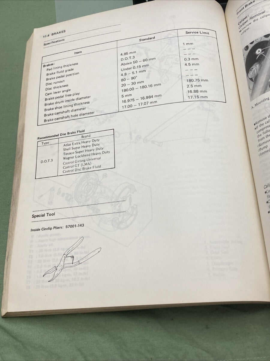 KAWASAKI 99924-1056-03 EN400-450 1988 SERVICE MANUAL