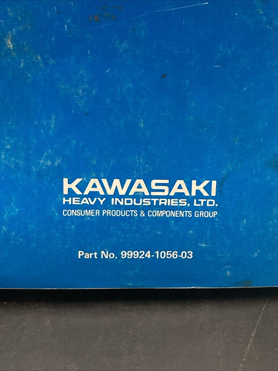 KAWASAKI 99924-1056-03 EN400-450 1988 SERVICE MANUAL