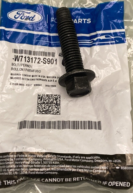 NEW GENUINE FORD W713172-S901 TOW HOOK BOLT