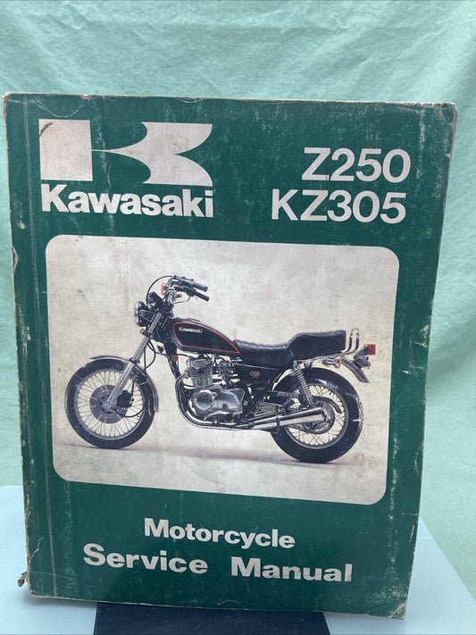 KAWASAKI 99924-1019-04 Z250 KZ305 1981 SERVICE MANUAL