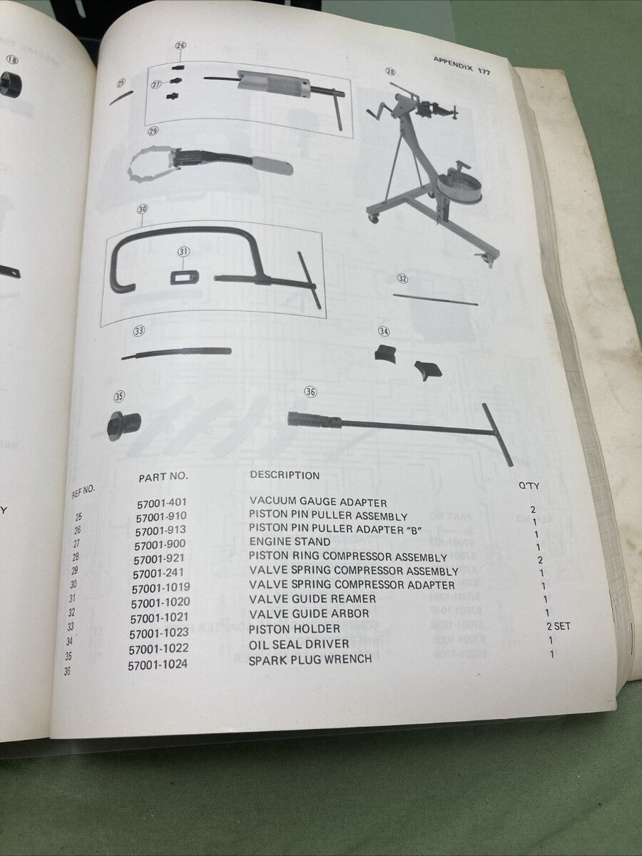 KAWASAKI 99924-1019-04 Z250 KZ305 1981 SERVICE MANUAL