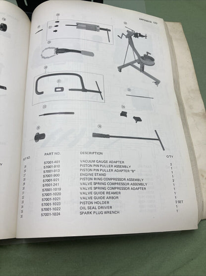 KAWASAKI 99924-1019-04 Z250 KZ305 1981 SERVICE MANUAL