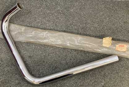 NEW TUCKER ROCKY 52-1180 EXHAUST PIPE RIGHT CHROME