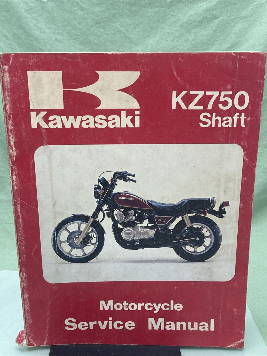 KAWASAKI 99924-1035-01 KZ750 SHAFT 1982 SERVICE MANUAL