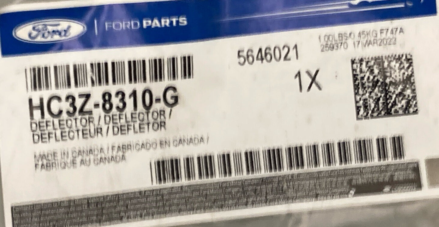 NEW GENUINE FORD HC3Z-8310-G Super Duty Front Bumper-Air Duct Right