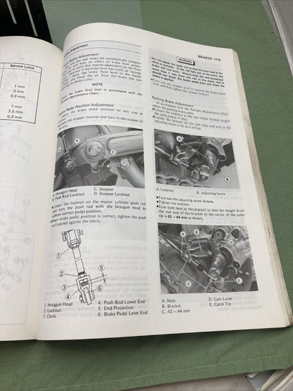 KAWASAKI 99924-1067-03 KSF250 MOJAVE 1990 ALL TERRAIN VEHICLE SERVICE MANUAL