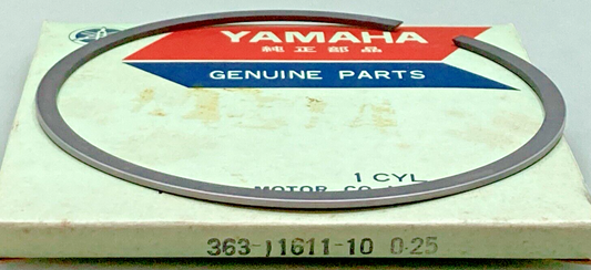 NEW GENUINE YAMAHA 363-11611-10 PISTON RING SET 0.25