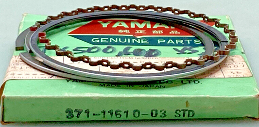 NEW GENUINE YAMAHA 371-11610-03 PISTON RING SET STD