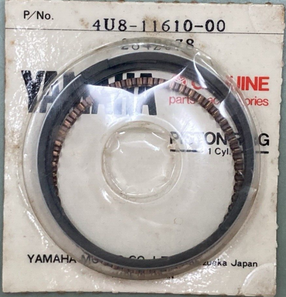NEW GENUINE YAMAHA 4U8-11610-00 PISTON RING SET