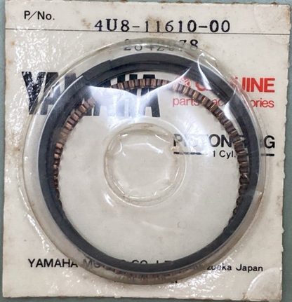 NEW GENUINE YAMAHA 4U8-11610-00 PISTON RING SET