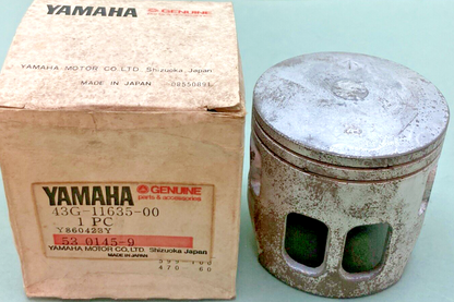 NEW GENUINE YAMAHA 43G-11635-00 PISTON 0.25 O/S