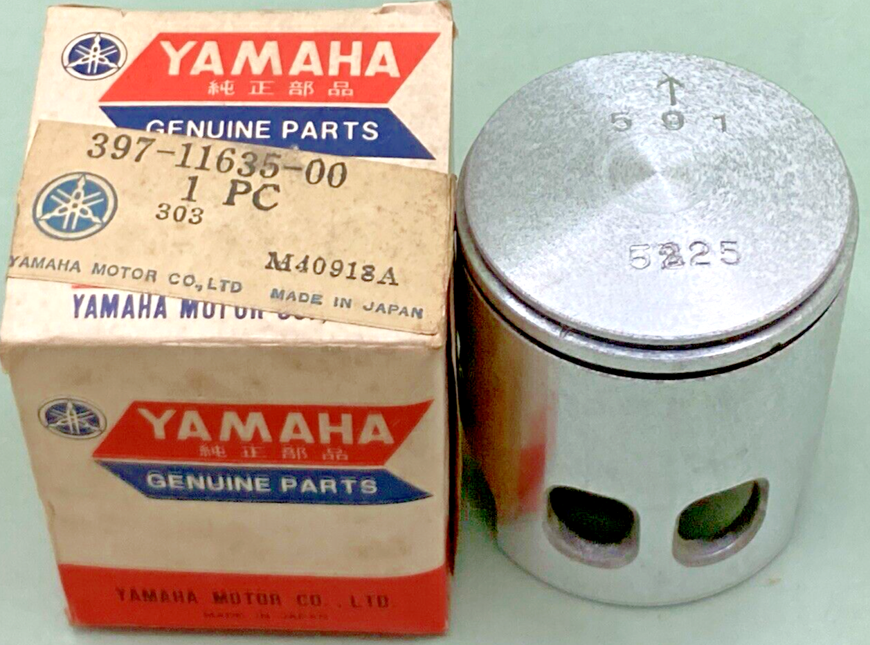 NEW GENUINE YAMAHA 397-11635-00 PISTON 0.25 O/S