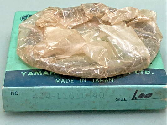 NEW GENUINE YAMAHA 444-11610-40 PISTON RING SET 1.00