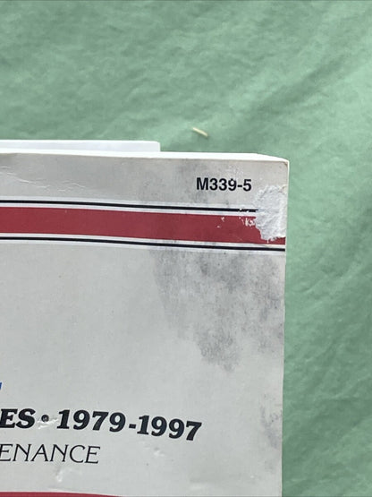CLYMER M339-5 XL/XR 500-650 SINGLES 79-97 SERVICE MANUAL HONDA