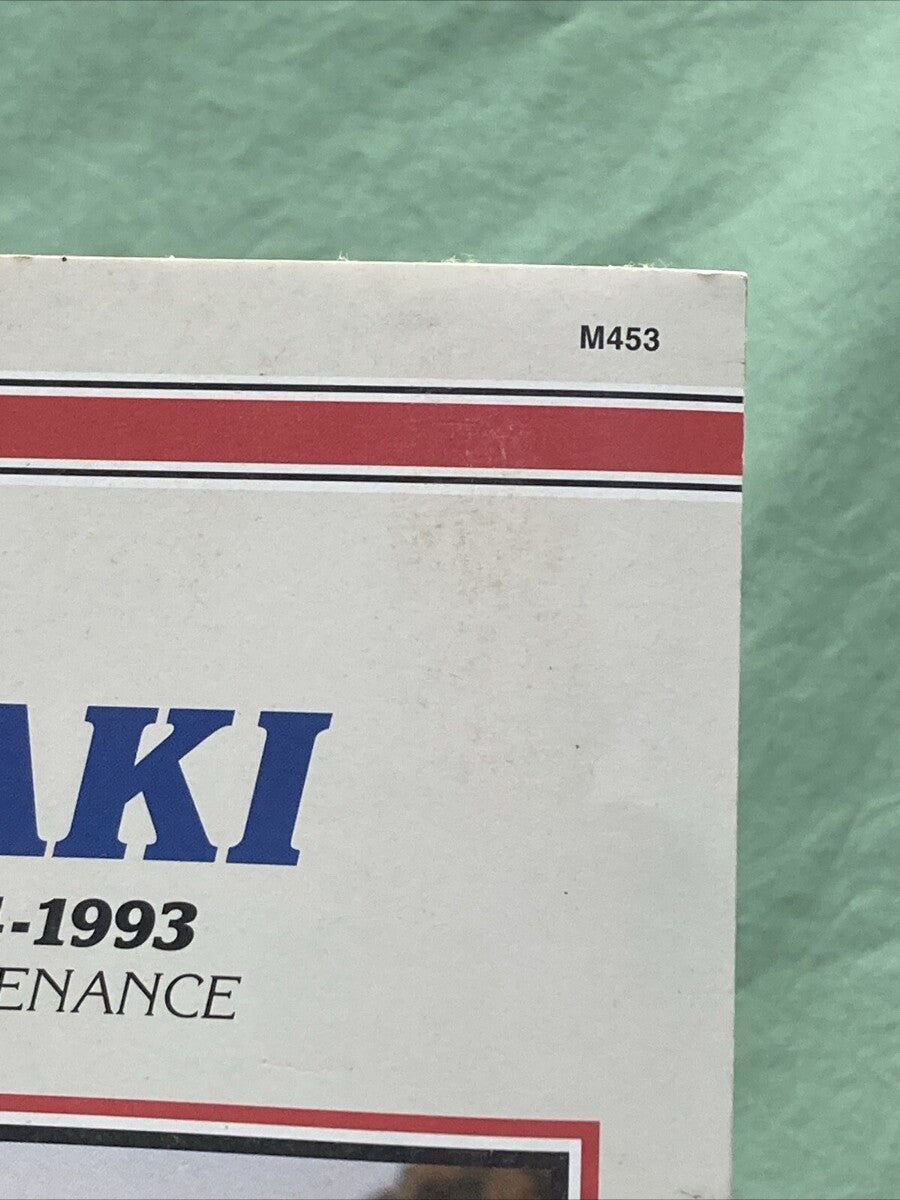 CLYMER M453 900-1100 NINJA 84-93 SERVICE MANUAL KAWASAKI