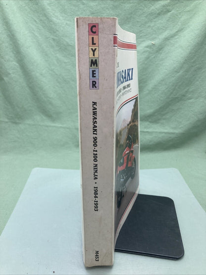 CLYMER M453 900-1100 NINJA 84-93 SERVICE MANUAL KAWASAKI