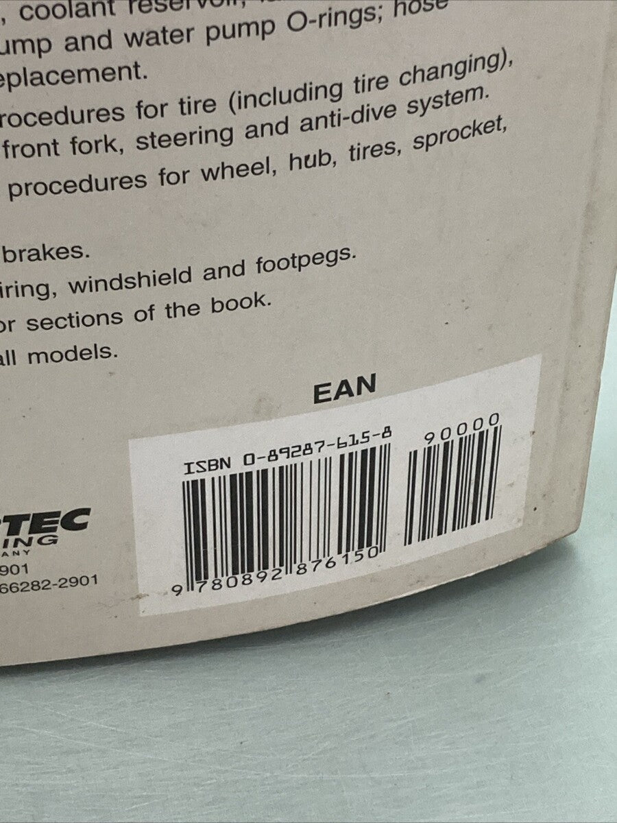 CLYMER M453 900-1100 NINJA 84-93 SERVICE MANUAL KAWASAKI