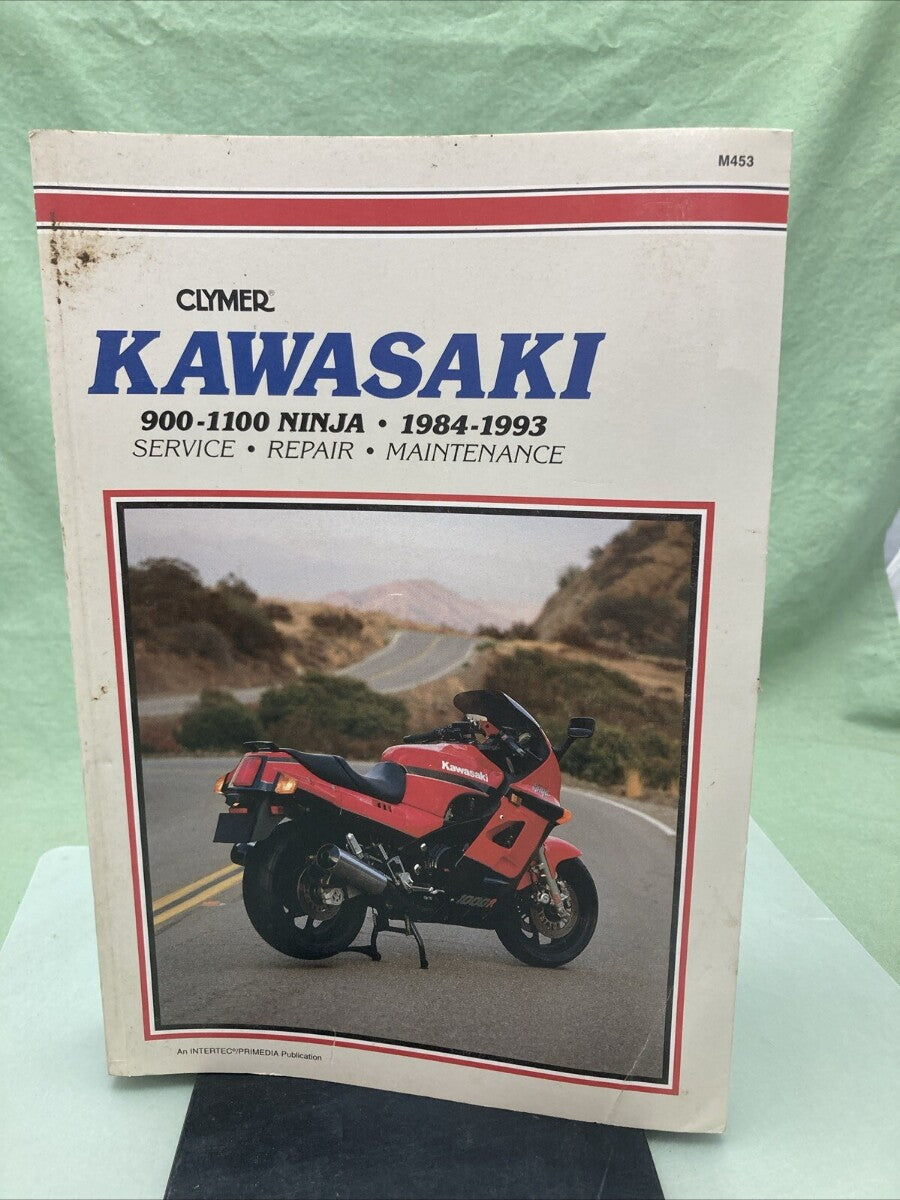 CLYMER M453 900-1100 NINJA 84-93 SERVICE MANUAL KAWASAKI