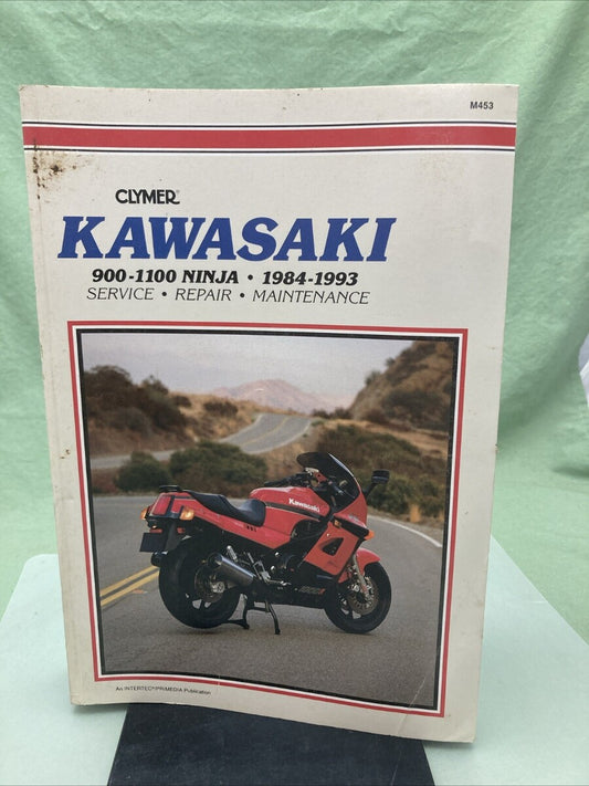 CLYMER M453 900-1100 NINJA 84-93 SERVICE MANUAL KAWASAKI
