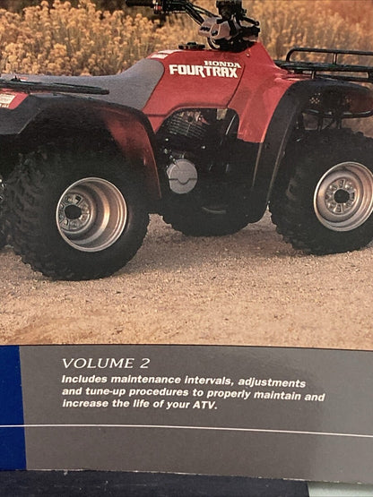INTERTEC ATV2-1 ALL TERRAIN VEHICLE 88-92 MAINTENANCE MANUAL 1ST EDITION VOL 2