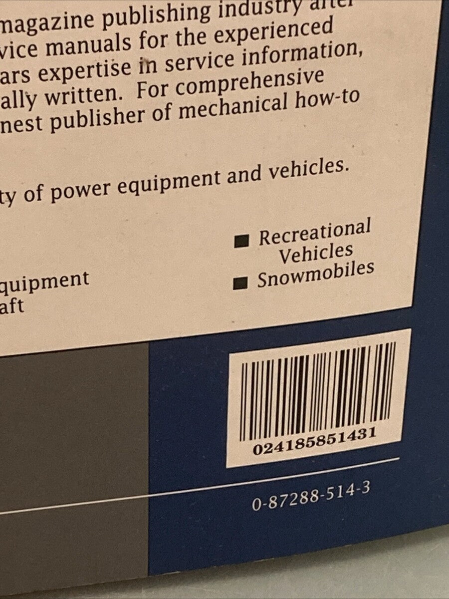 INTERTEC ATV2-1 ALL TERRAIN VEHICLE 88-92 MAINTENANCE MANUAL 1ST EDITION VOL 2