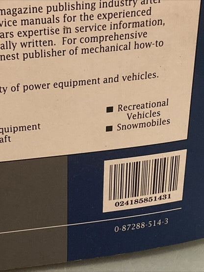 INTERTEC ATV2-1 ALL TERRAIN VEHICLE 88-92 MAINTENANCE MANUAL 1ST EDITION VOL 2