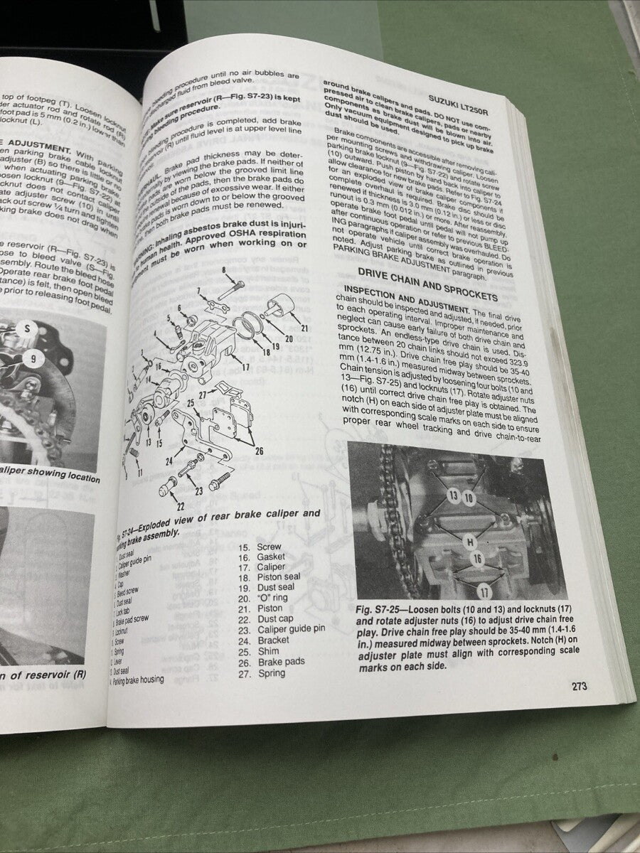 INTERTEC ATV2-1 ALL TERRAIN VEHICLE 88-92 MAINTENANCE MANUAL 1ST EDITION VOL 2