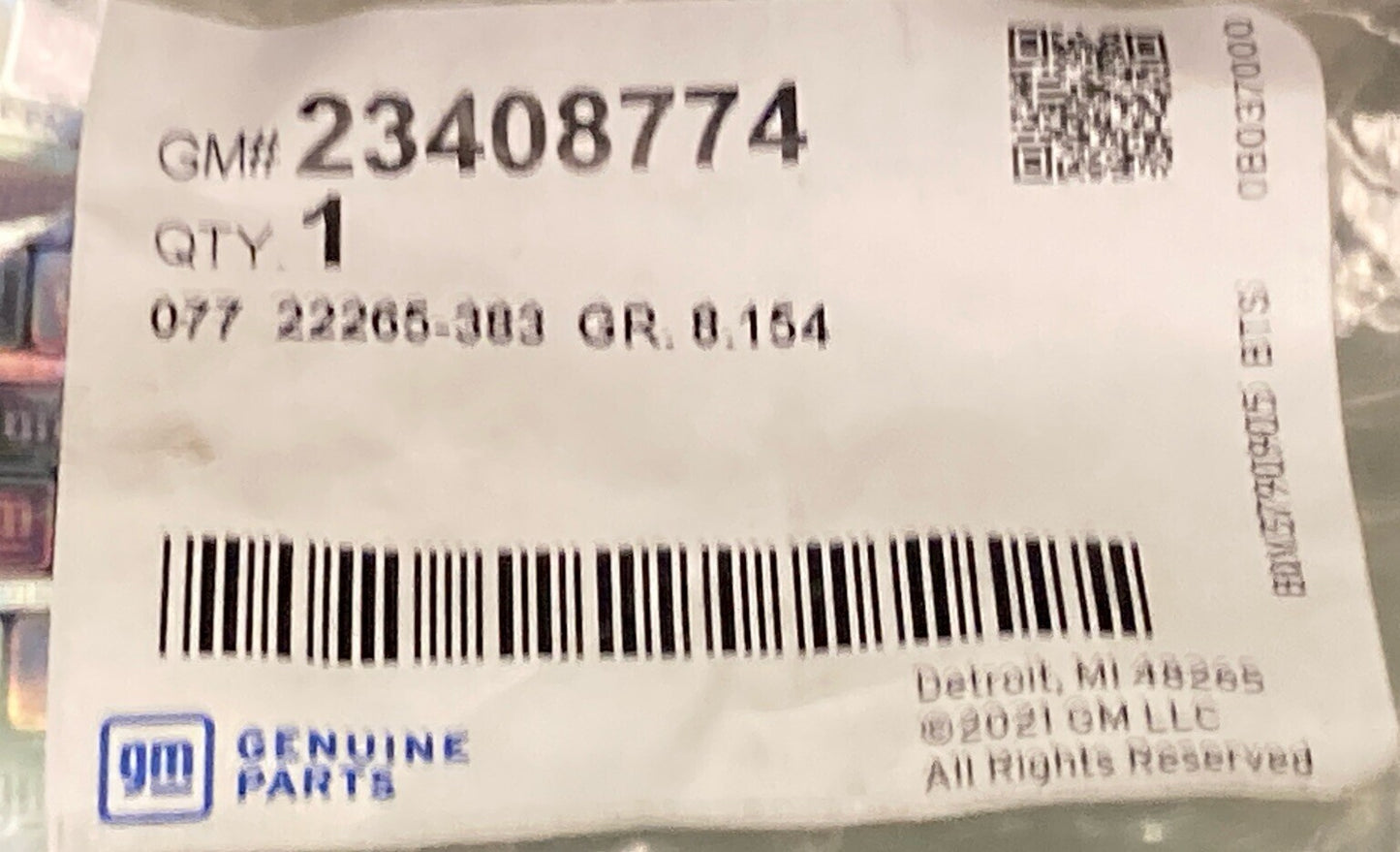 NEW GENUINE GM 23408774 Front Air Deflector Right