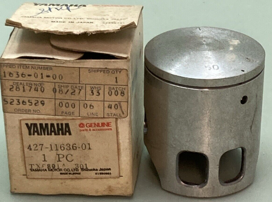 NEW GENUINE YAMAHA 427-11636-01 PISTON 2ND 0.50 O/S
