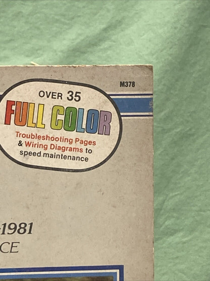 CLYMER M378 GS & GSX11100 FOURS 80-81 SERVICE MANUAL SUZUKI