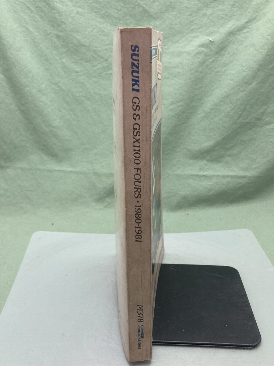 CLYMER M378 GS & GSX11100 FOURS 80-81 SERVICE MANUAL SUZUKI