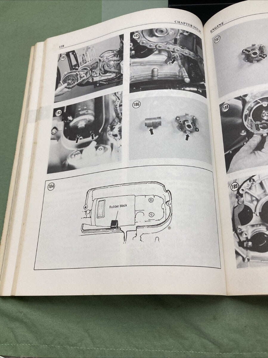 CLYMER M378 GS & GSX11100 FOURS 80-81 SERVICE MANUAL SUZUKI