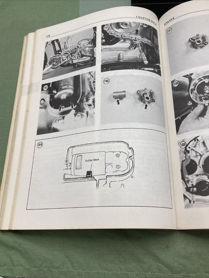 CLYMER M378 GS & GSX11100 FOURS 80-81 SERVICE MANUAL SUZUKI